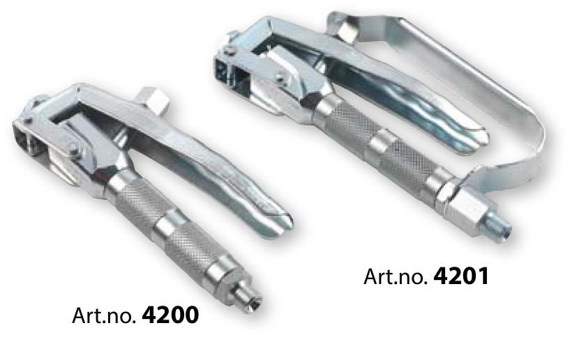 Høytrykks fettpistol — stålhus