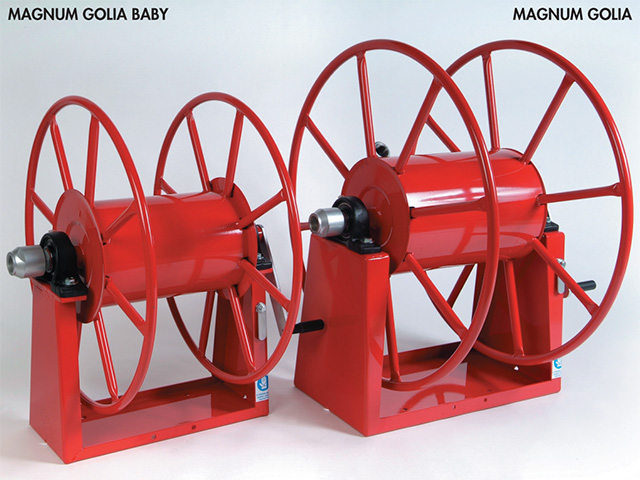 MAGNUM GOLIA BABY 1" — manuell høytrykks slangetrommel (50 m)