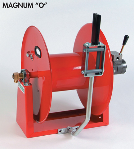 MAGNUM "O" — hydraulisk slangetrommel, 3/8" (100 m)