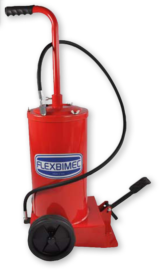 Manuelt fettsett 5190 — pedaldrevet, 16 kg spann
