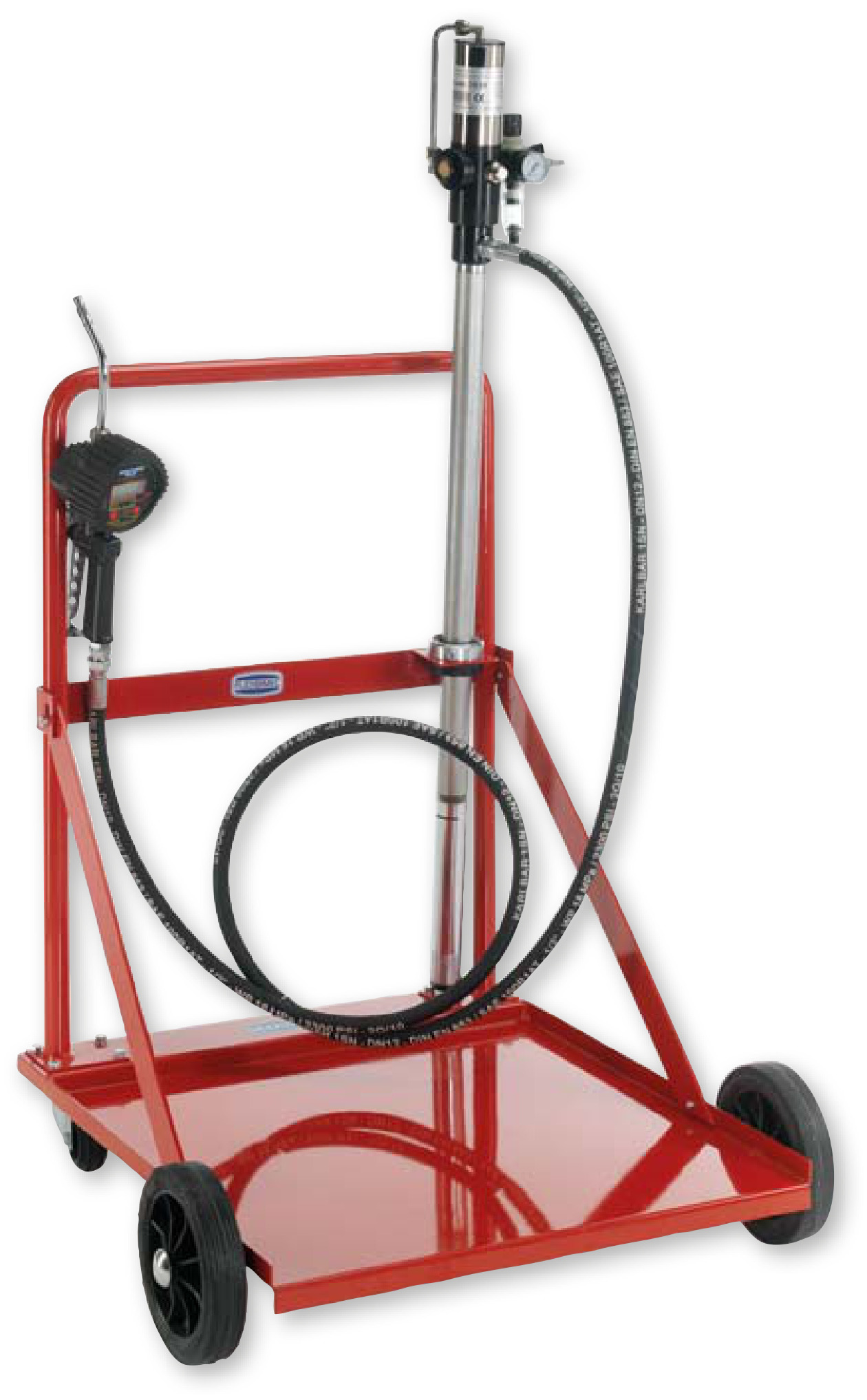 Mobile oljeutleveringssett — standard tralle, for 208 l fat