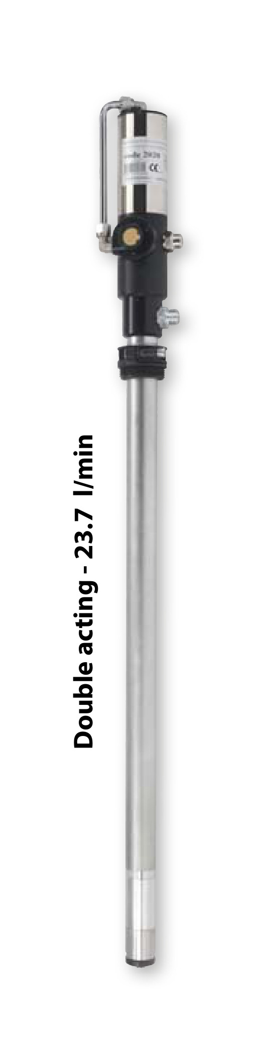 Pneumatiske stempelpumper for olje — standardserie, forhold 3:1